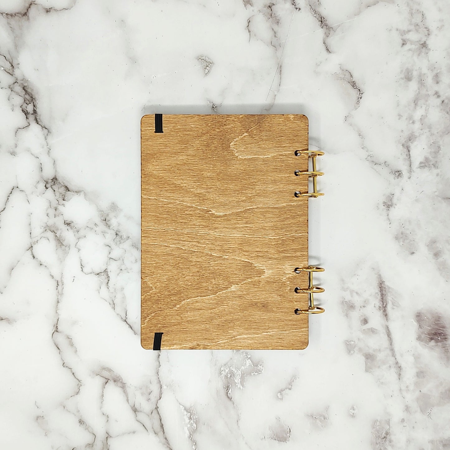 A5 Size - Illini Bluffs Wooden Notebook