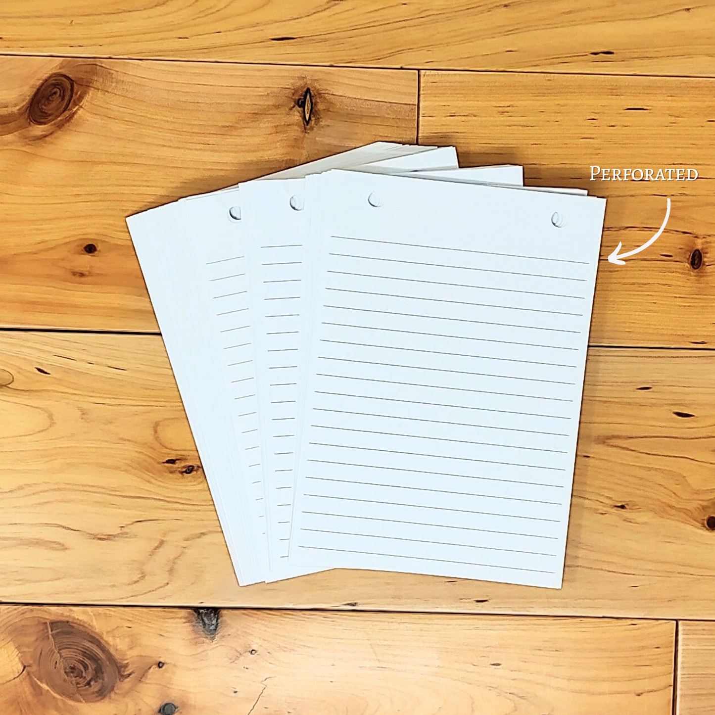 Refillable Wooden Notepad