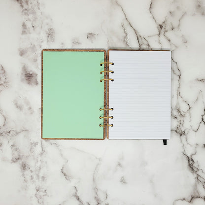 A5 Size - You are my Sunshine Wooden Notebook