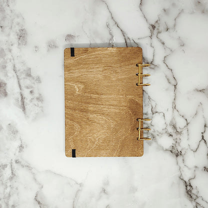 A5 Size - You are my Sunshine Wooden Notebook