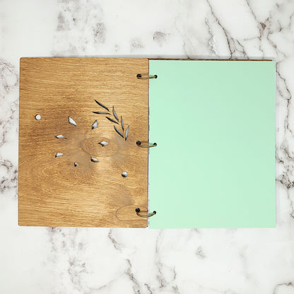Large Size - You are my Sunshine Wooden Notebook