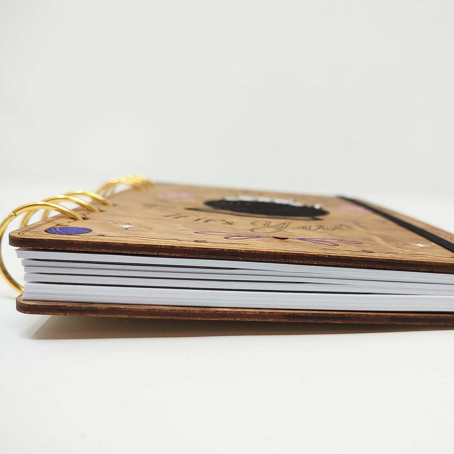 A5 Wooden Planner Tabs - Set of 5