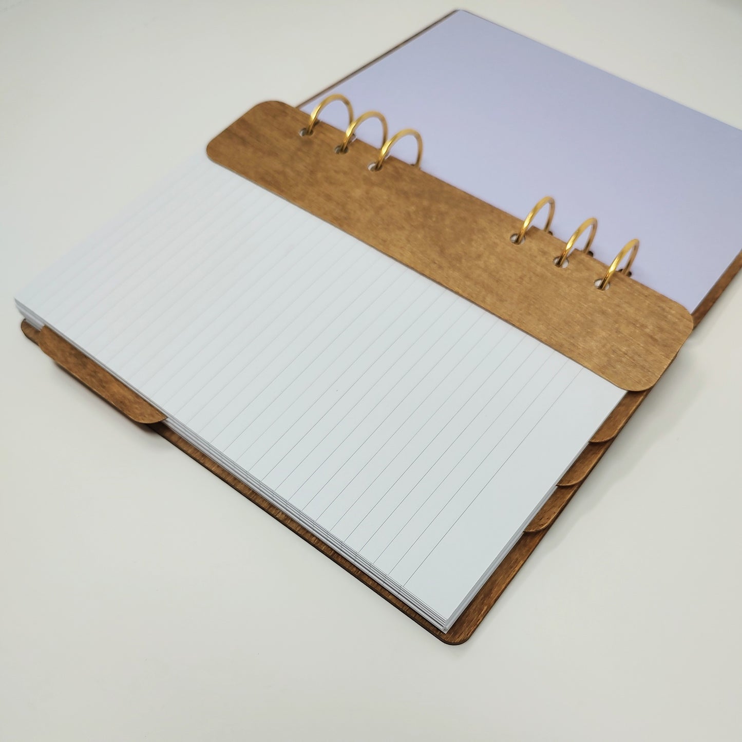 A5 Wooden Planner Tabs - Set of 5