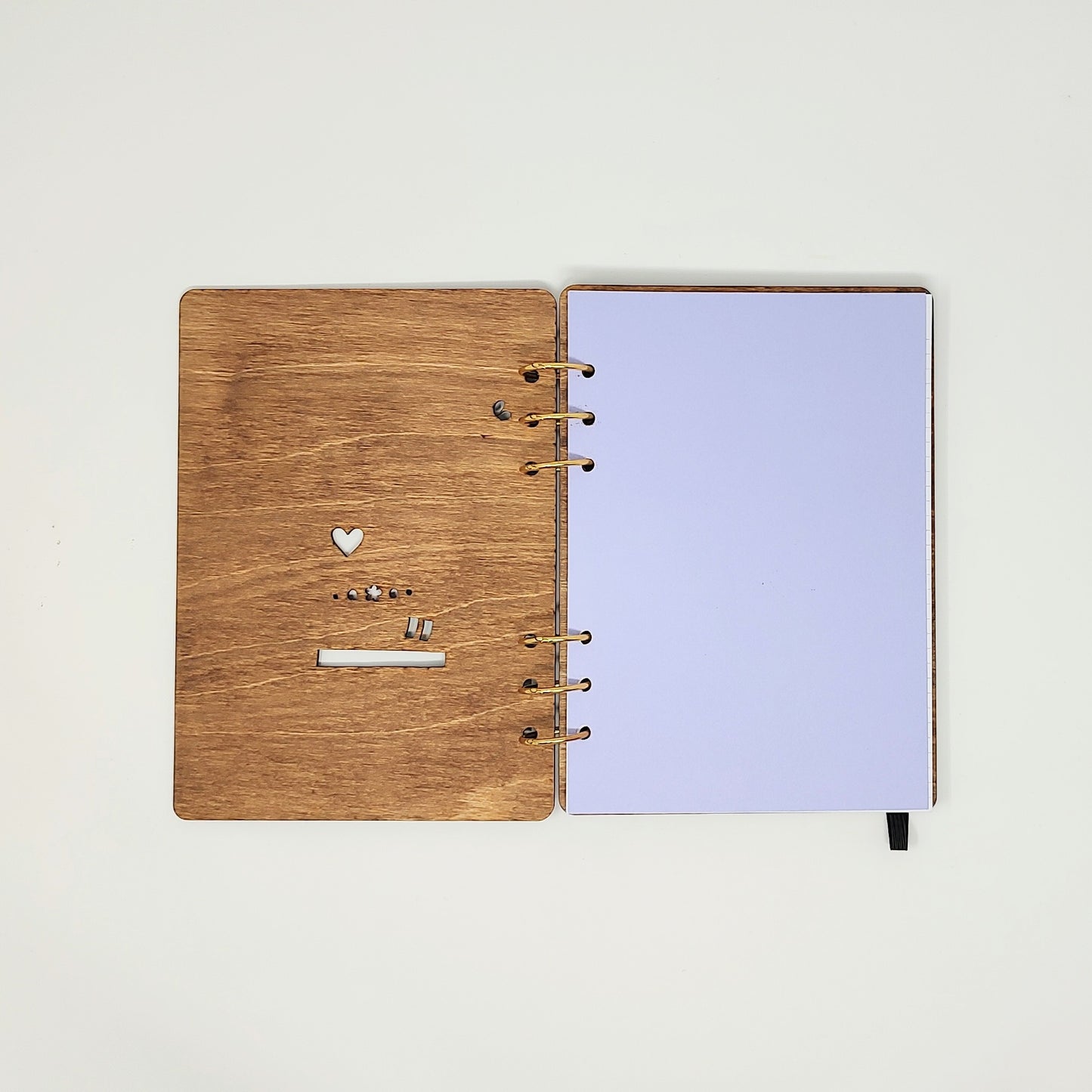 *Limited* Introverted Book Club A5 Wooden Notebook