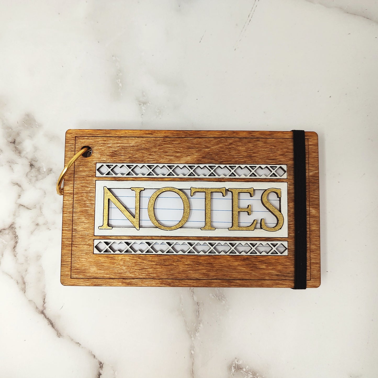 Wooden Index Card Notebooks