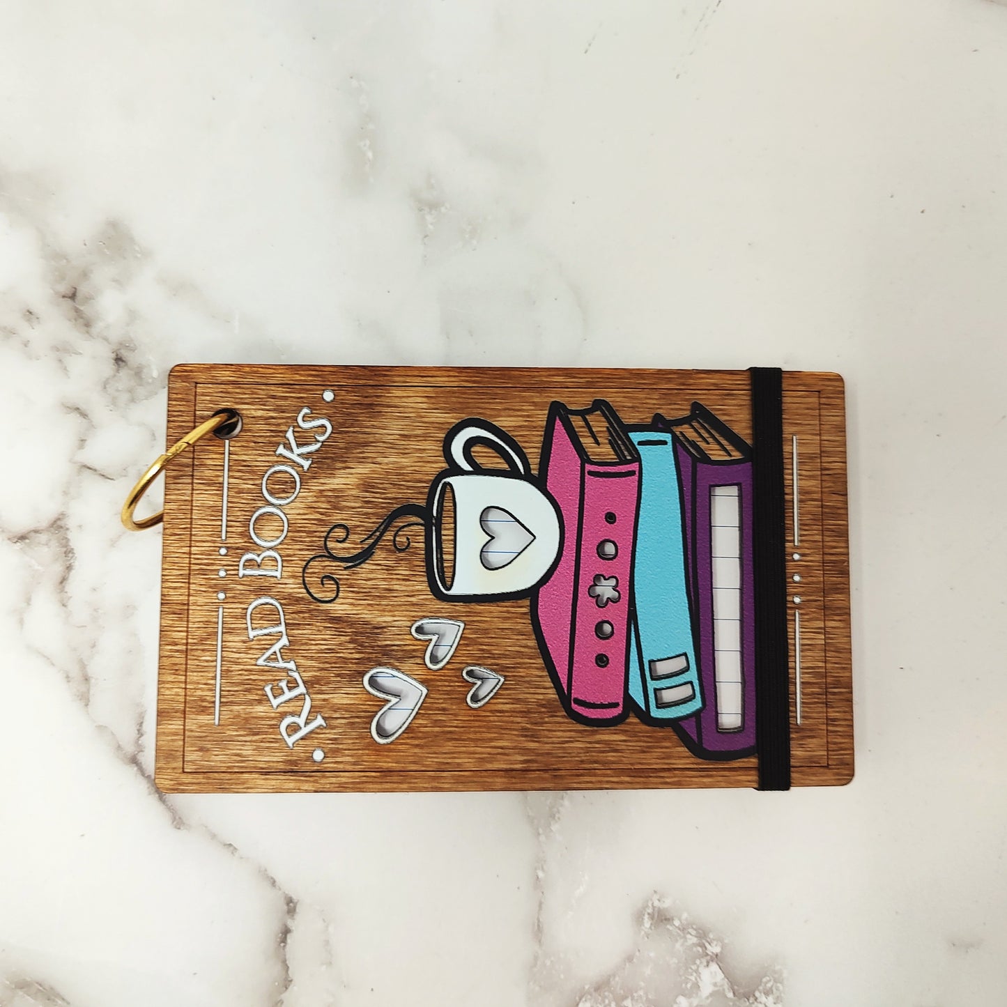 Wooden Index Card Notebooks