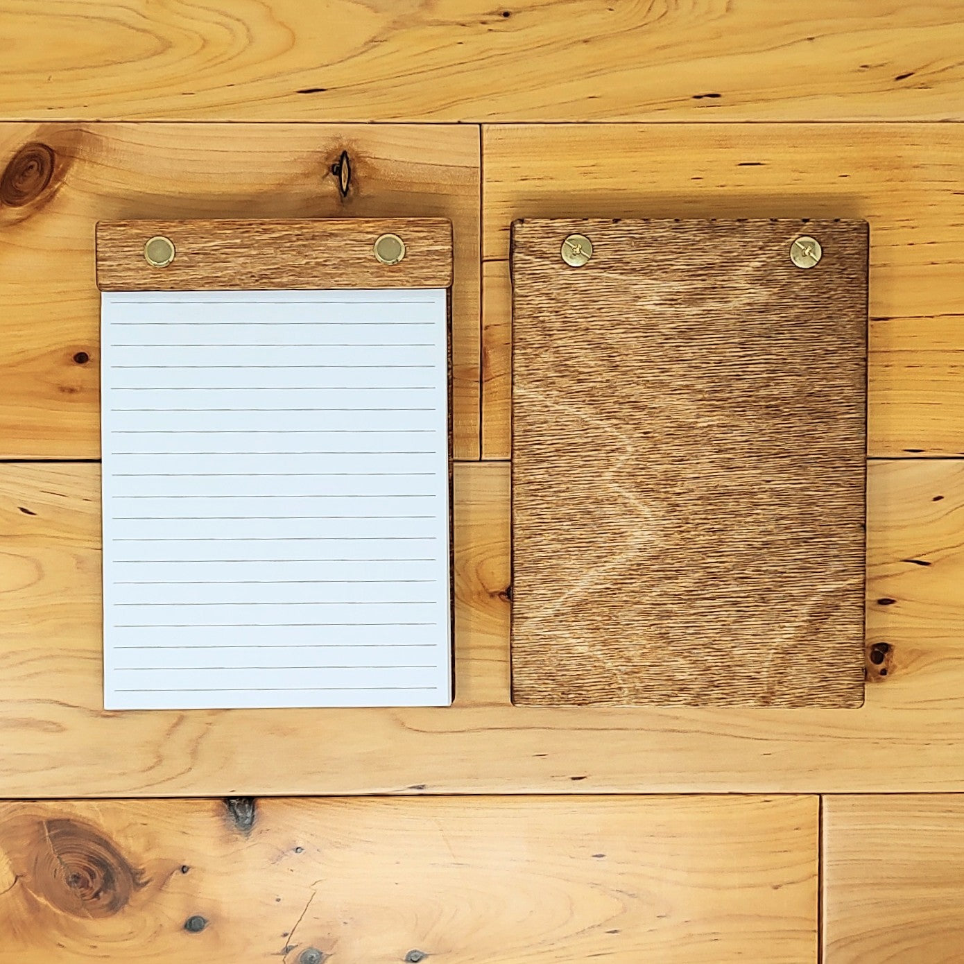 Refillable Wooden Notepad