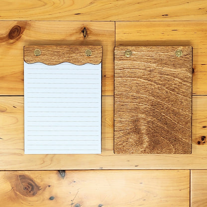 Refillable Wooden Notepad