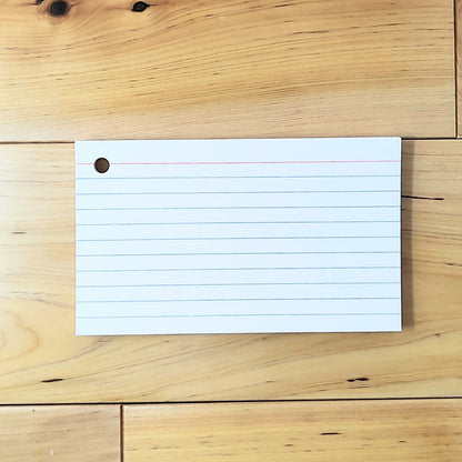 3x5 Index Card Refills - 50 Cards