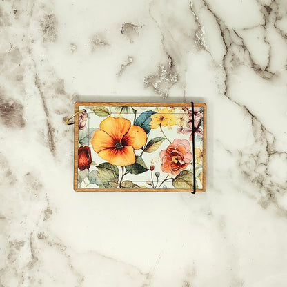 Wooden Index Card Notebooks - 4x6 Size
