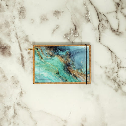 Wooden Index Card Notebooks - 4x6 Size