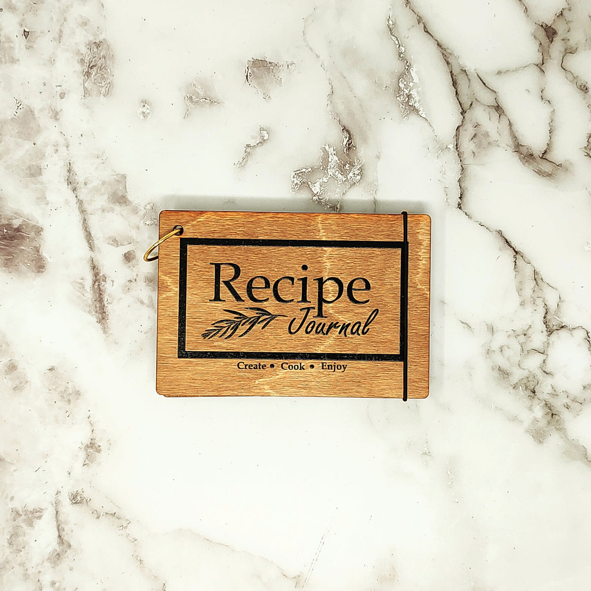 Wooden Index Card Notebooks - 4x6 Size