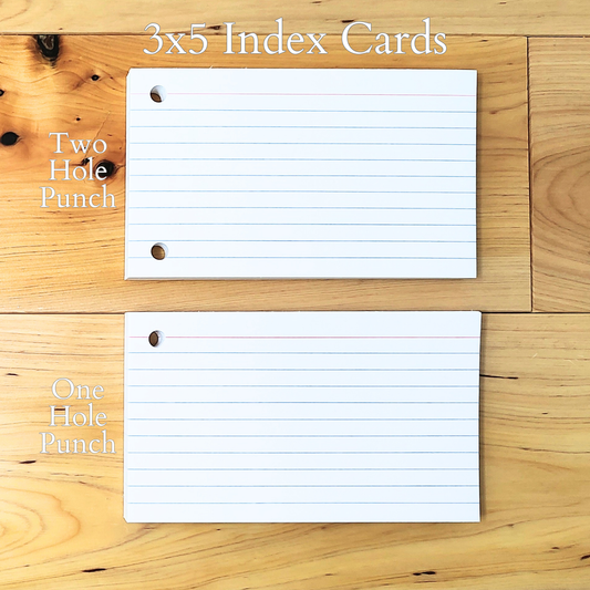 3x5 Index Card Refills - 50 Cards