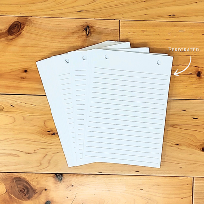 Refillable Wooden Notepad
